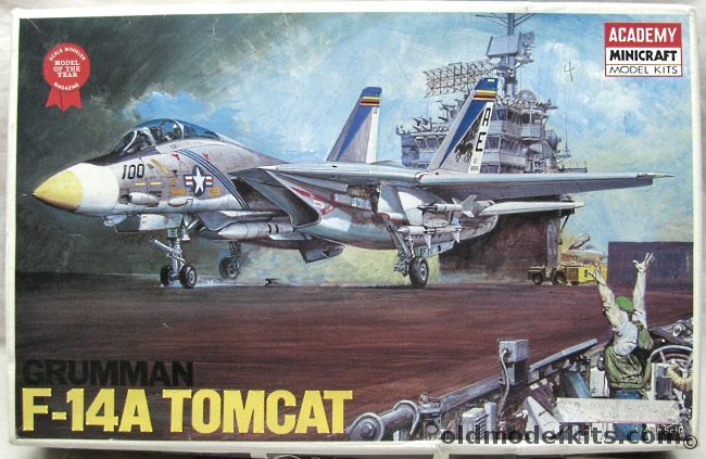 Academy 1/48 Grumman F-14A Tomcat - VF-143 USS America, 1659 plastic model kit